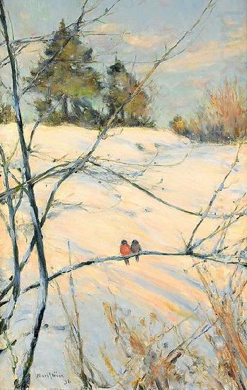 Winter Scene from Skansen, Karl Nordstrom